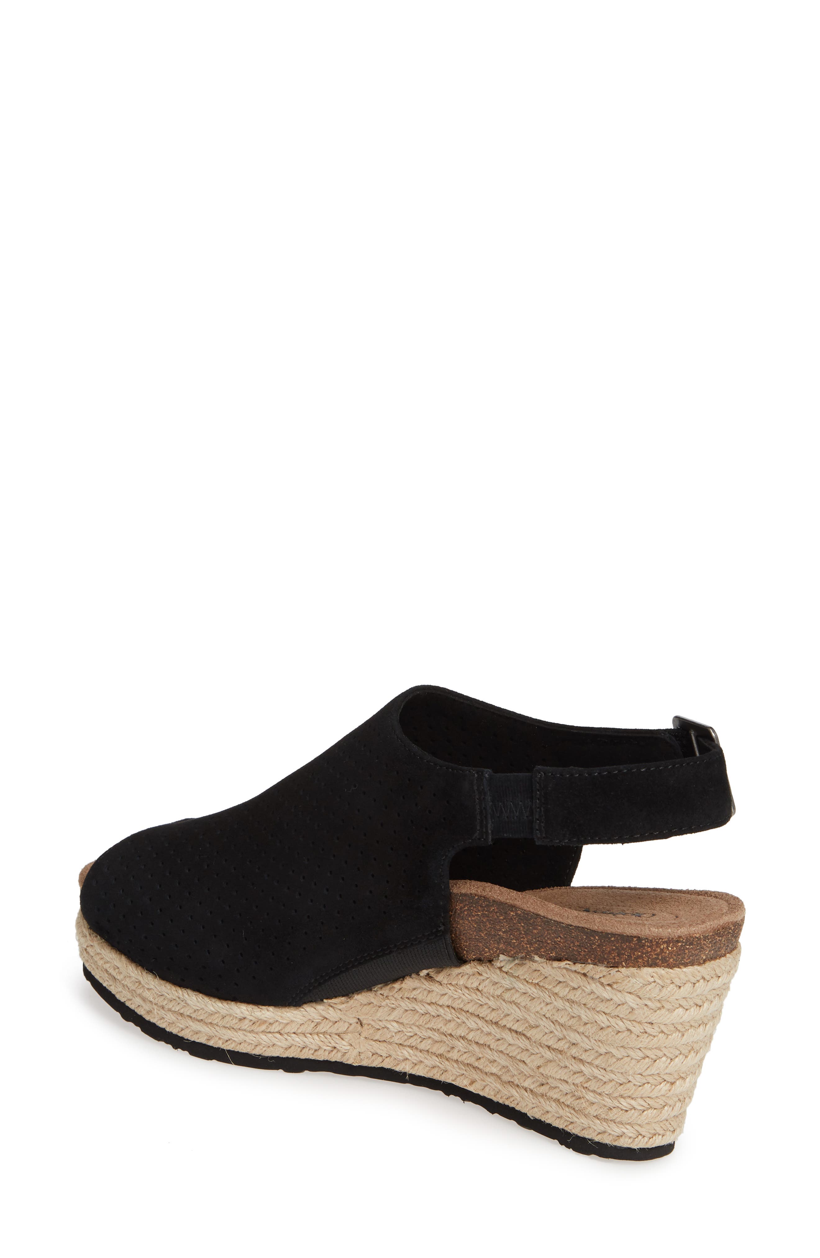 Aetrex Sherry Espadrille Wedge Sandal, Alternate, color, 