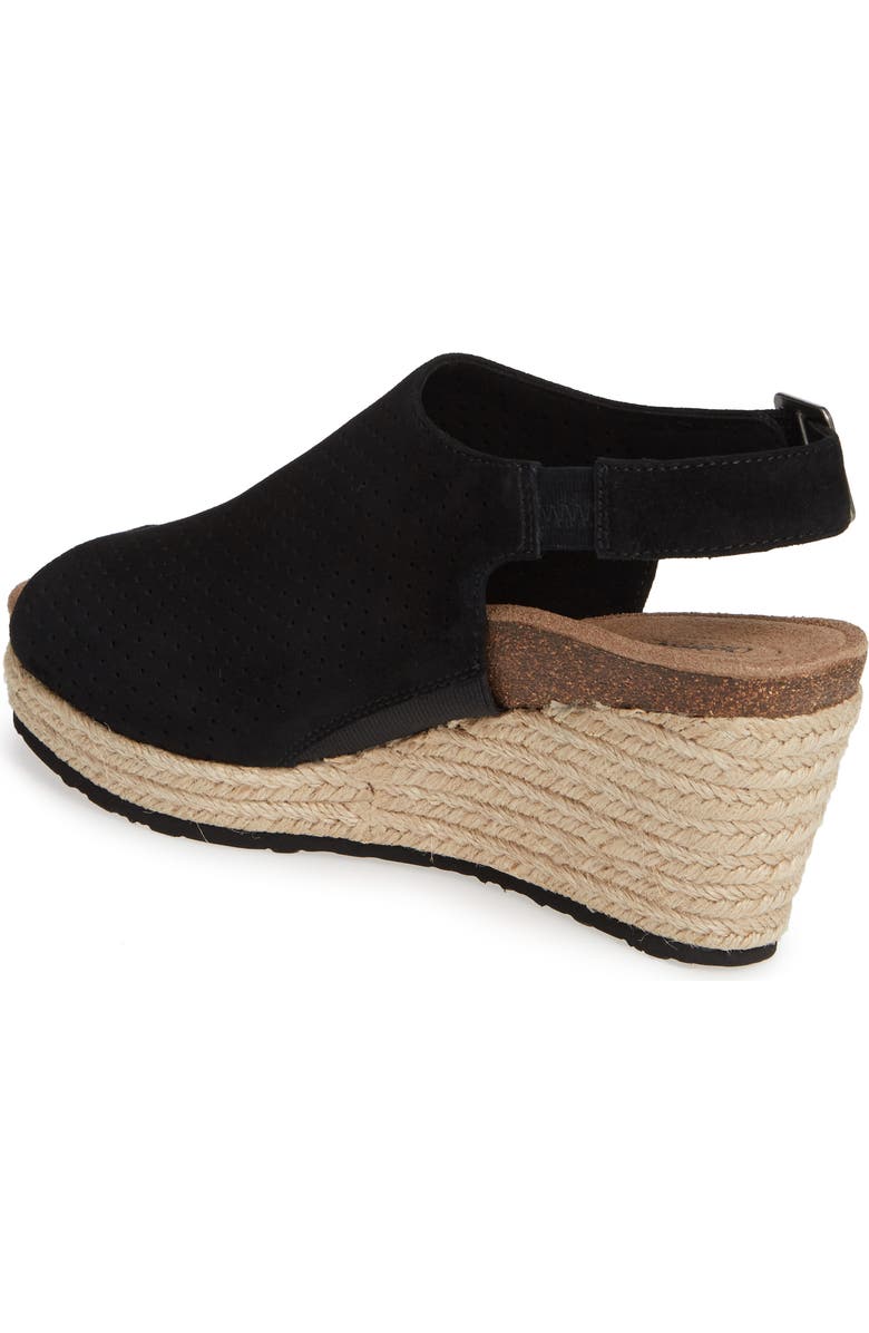 Aetrex Sherry Espadrille Wedge Sandal, Alternate, color,