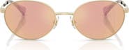 Ralph Lauren 55mm Oval Sunglasses