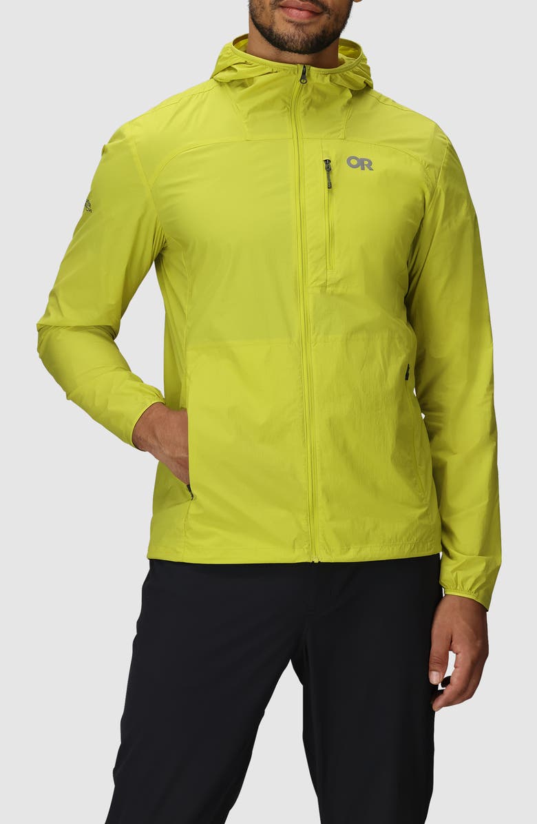 Outdoor Research Shadow Wind Zip-Up Hoodie, Main, color, Viper