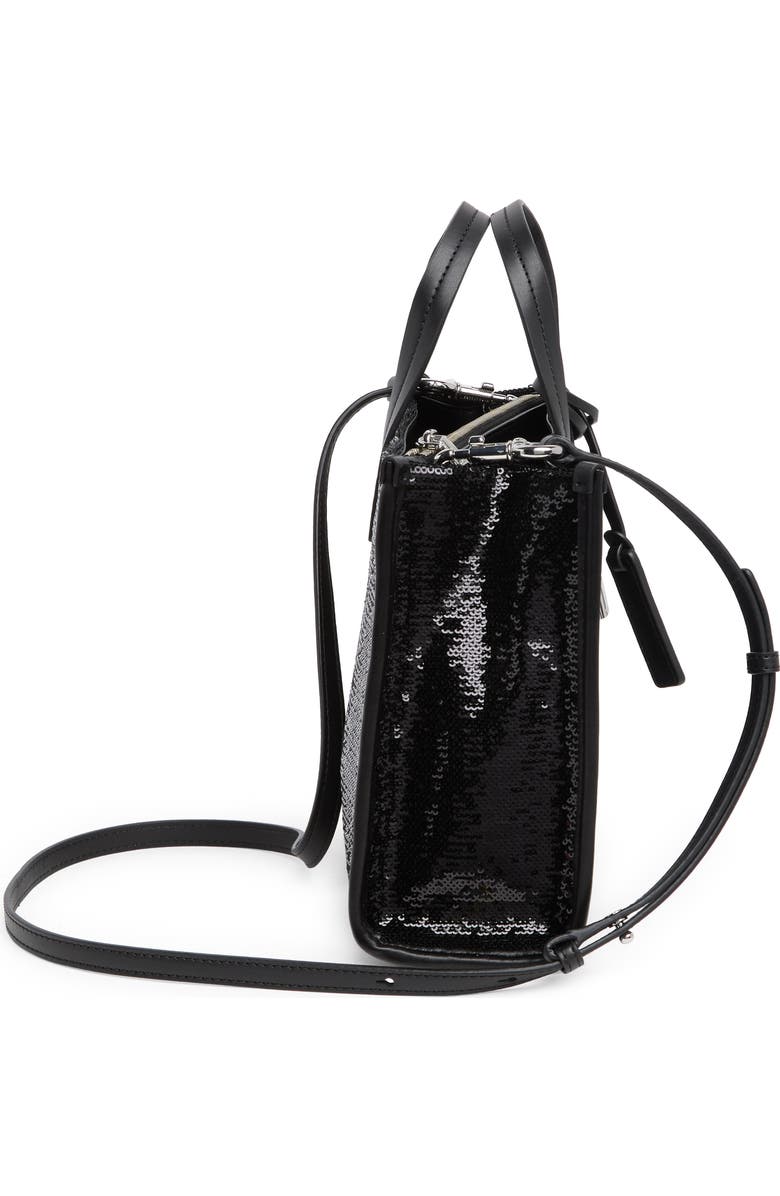 Marc Jacobs Mini Grind Sequin Tote Bag, Alternate, color,