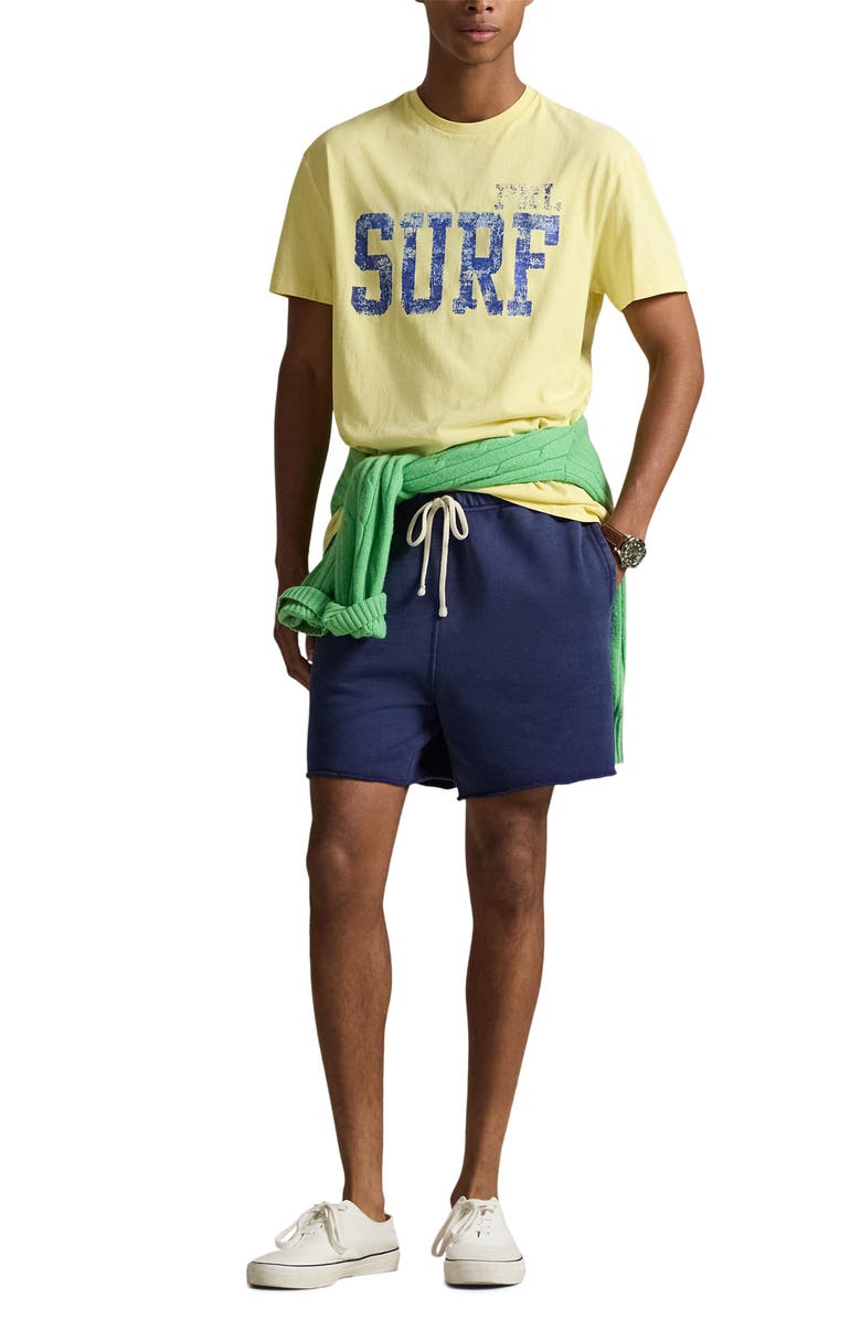 Polo Ralph Lauren Surf Cotton Graphic T-Shirt, Alternate, color, Resort Gold