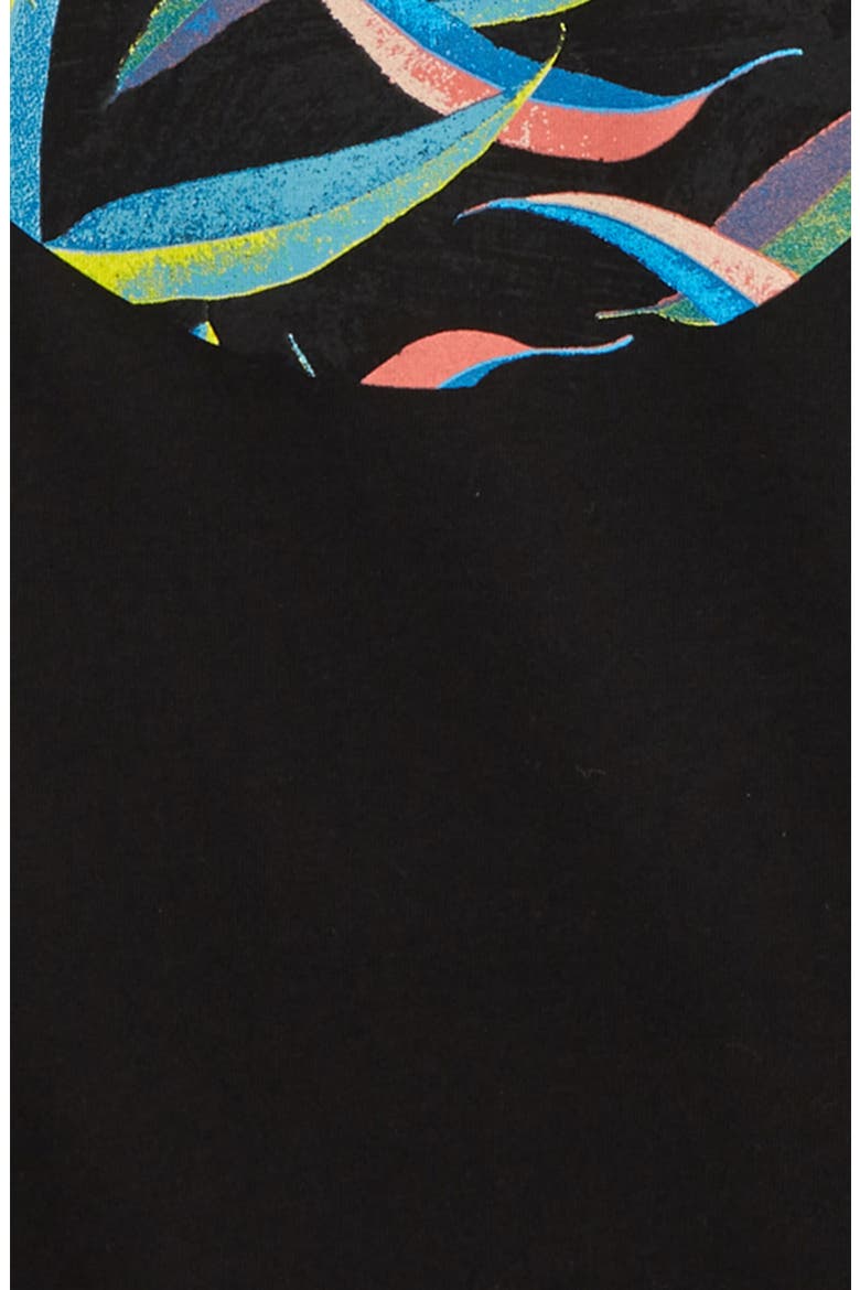 Mixed Graphic T-Shirt, Alternate, color, BLACK