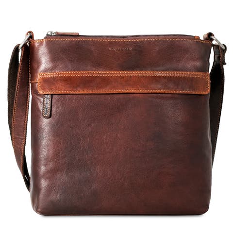 Voyager Zippered Crossbody Hobo Bag