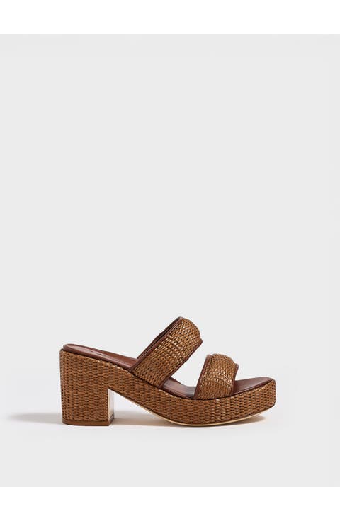 Amelia Platform | Nappa/Raffia