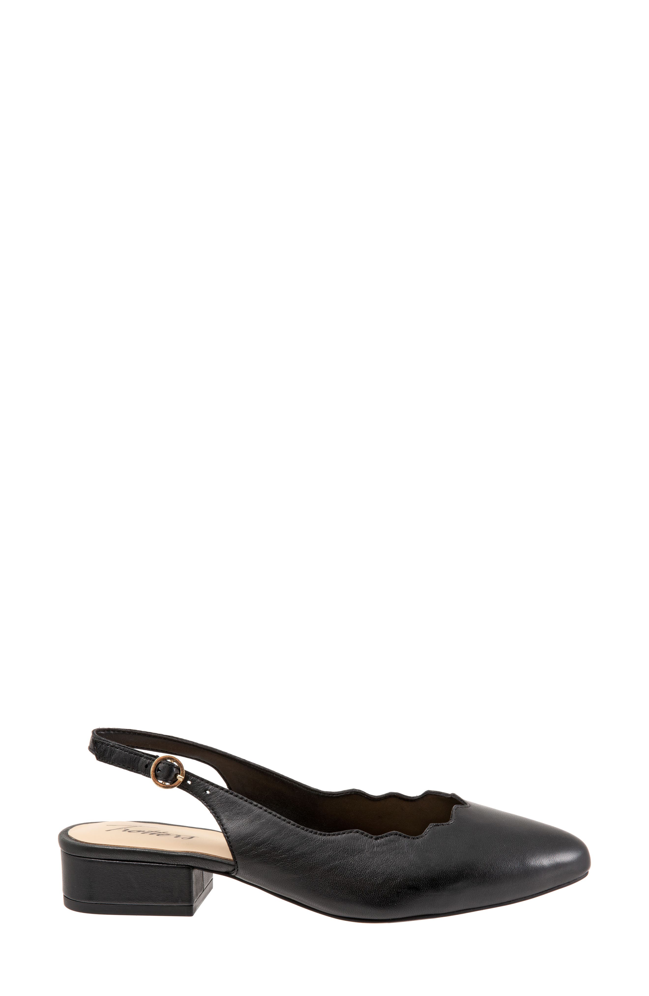 Trotters Joselyn Slingback, Alternate, color, Black