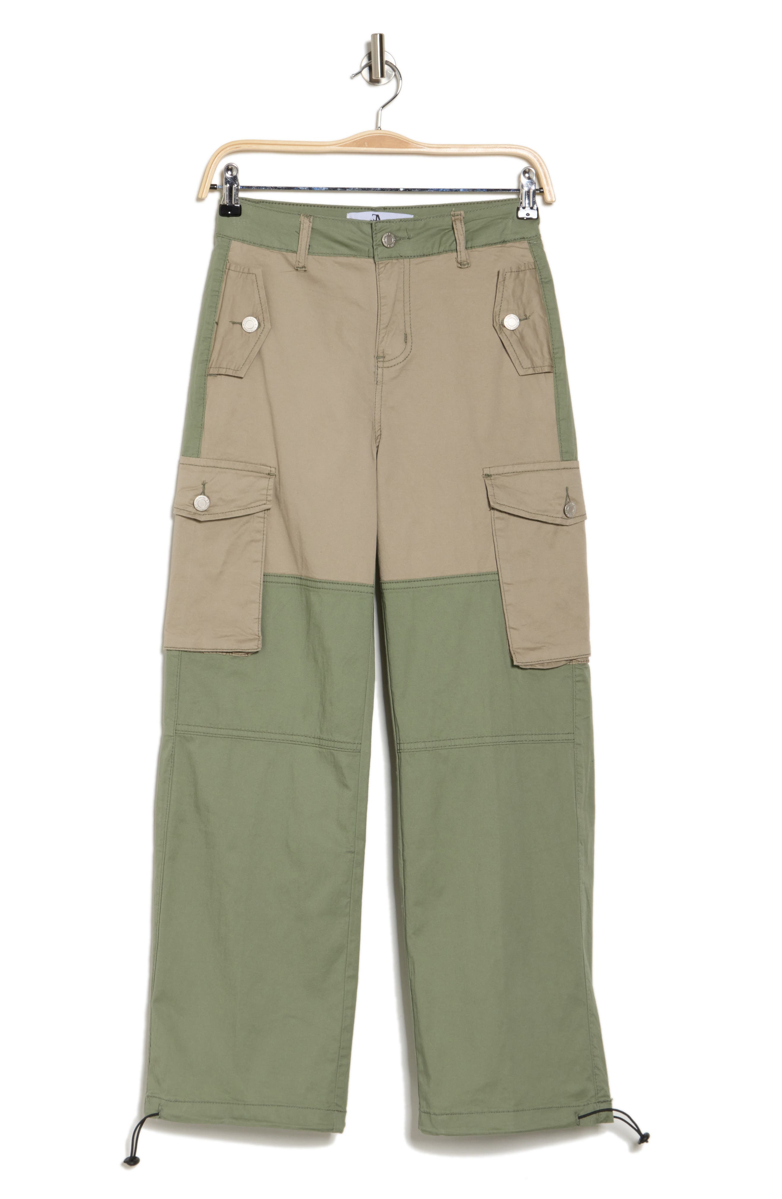 FLYING ANGEL Colorblock Parachute Pants (Women) | Nordstromrack