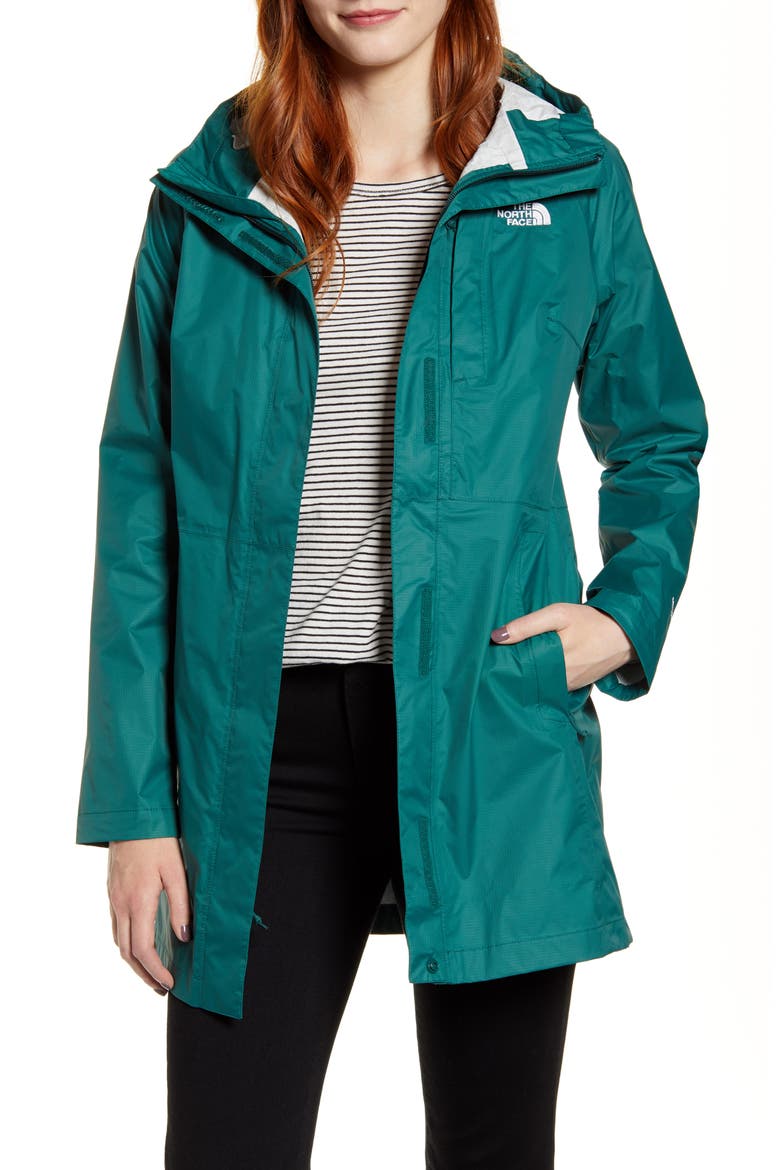 Venture Weatherproof Rain Jacket (Nordstrom Exclusive Colors), Main, color, BOTANICAL GARDEN GREEN
