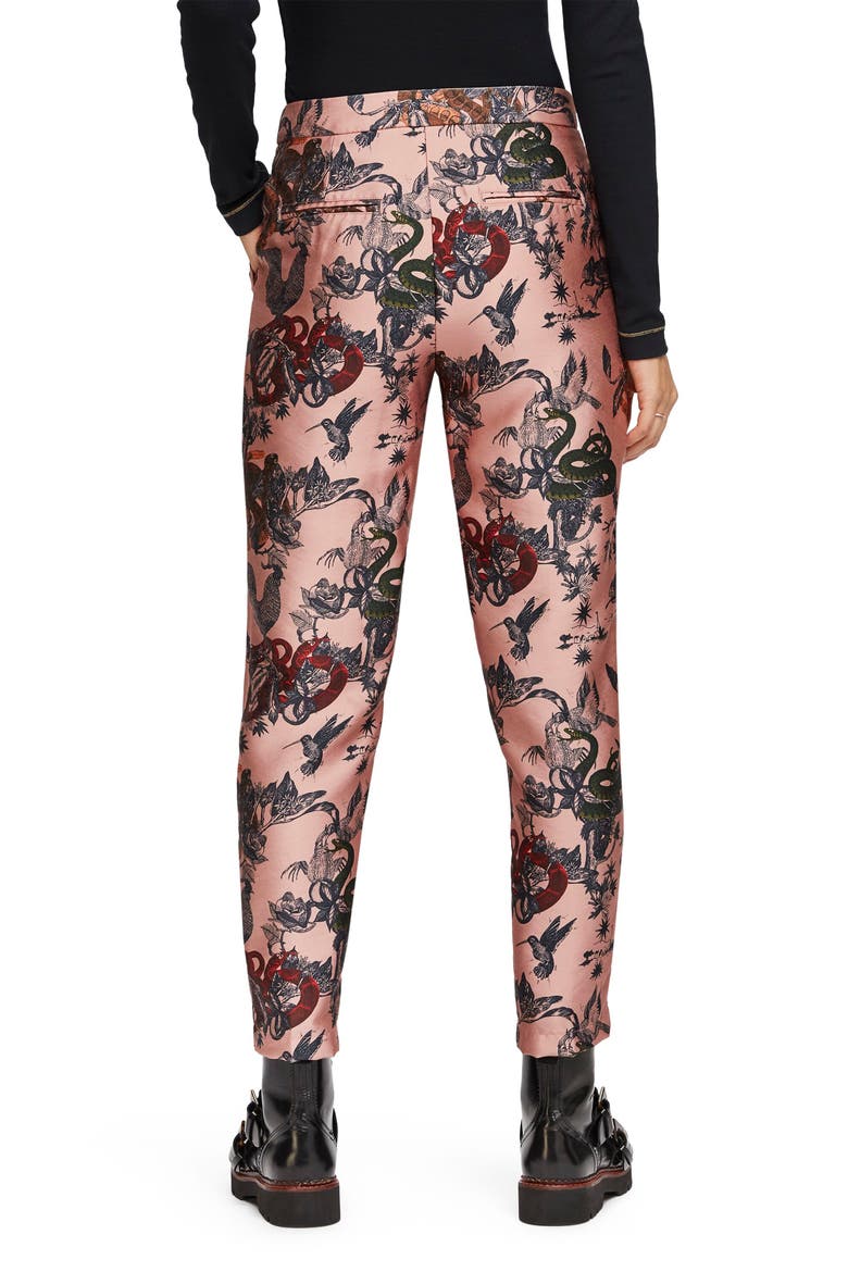 Shiny Printed Pants, Alternate, color, COMBO Y