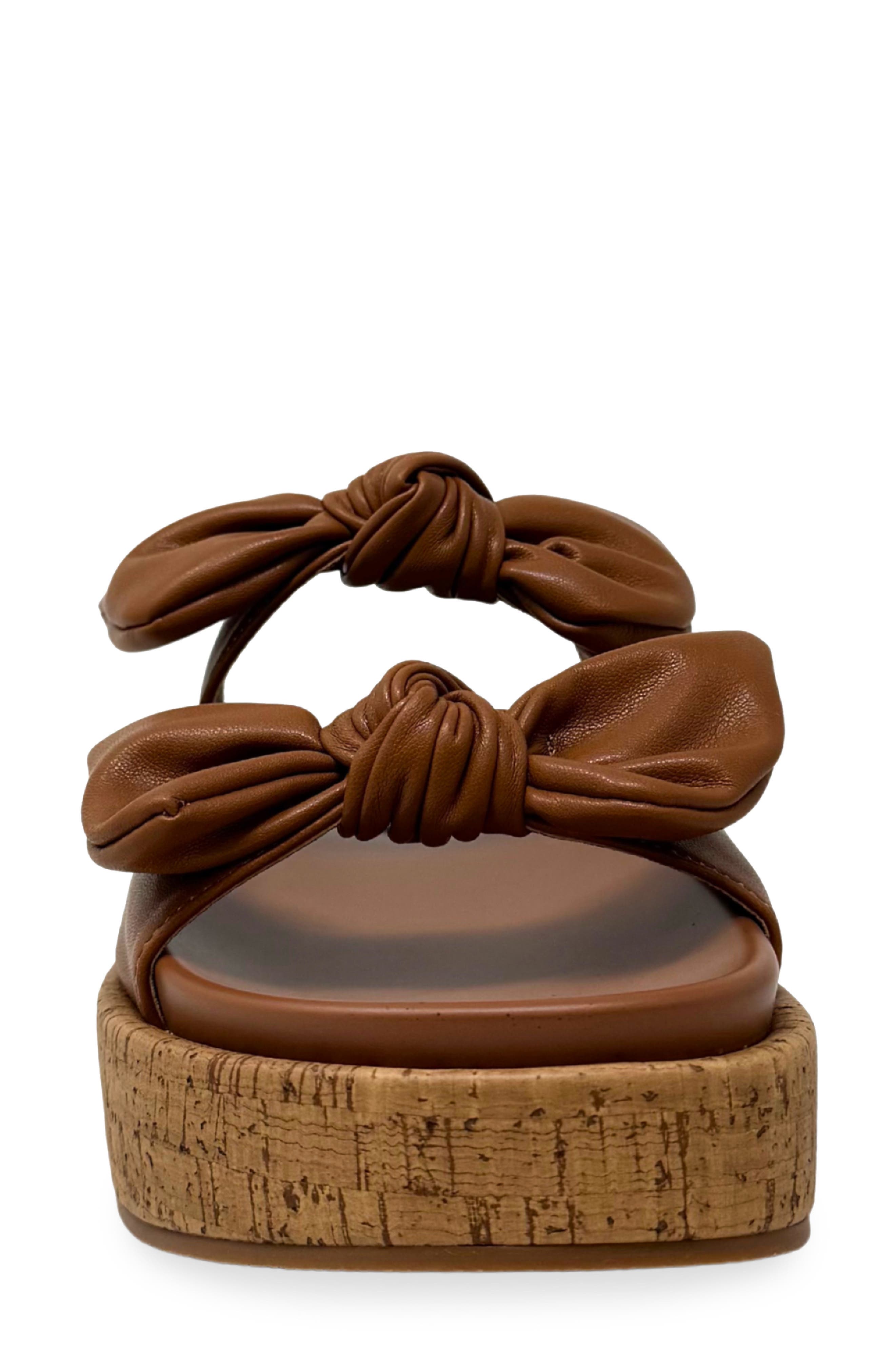 SHUSHOP Kiki Platform Sandal, Alternate, color, Tan