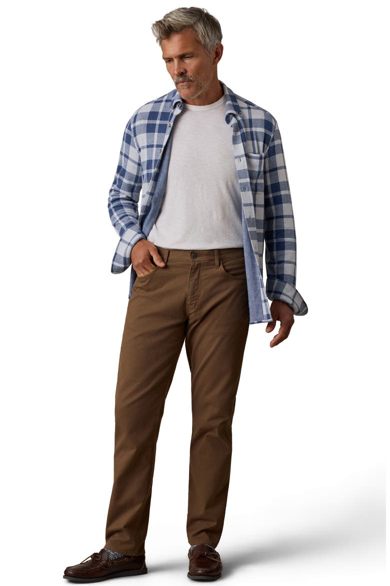 Reserve Classic Fit Stretch Cotton Twill 5-Pocket Pants, Alternate, color, TIMBER