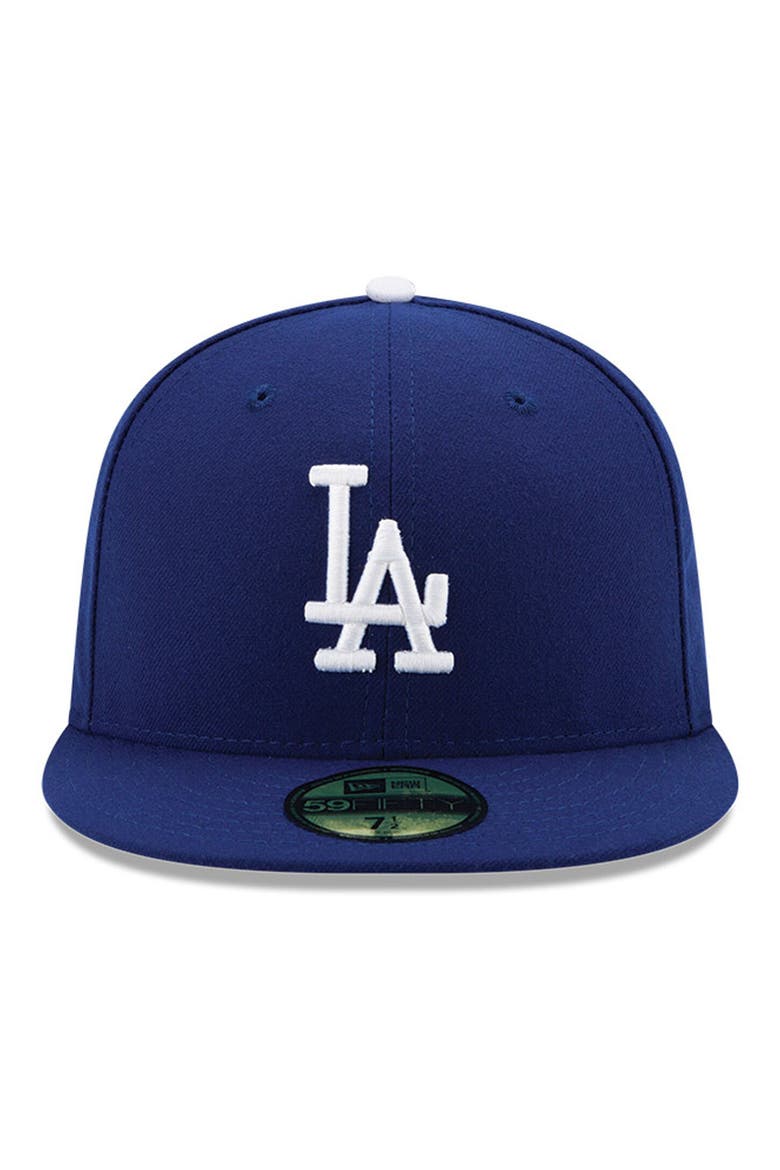 Youth New Era Royal Los Angeles Dodgers Authentic Collection On-Field Game 59FIFTY Fitted Hat, Alternate, color, ROYAL