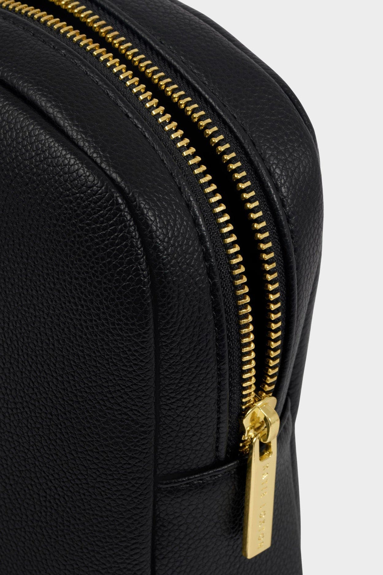 Katie Loxton Kaite Sling Bag, Alternate, color, Black Canvass Strap