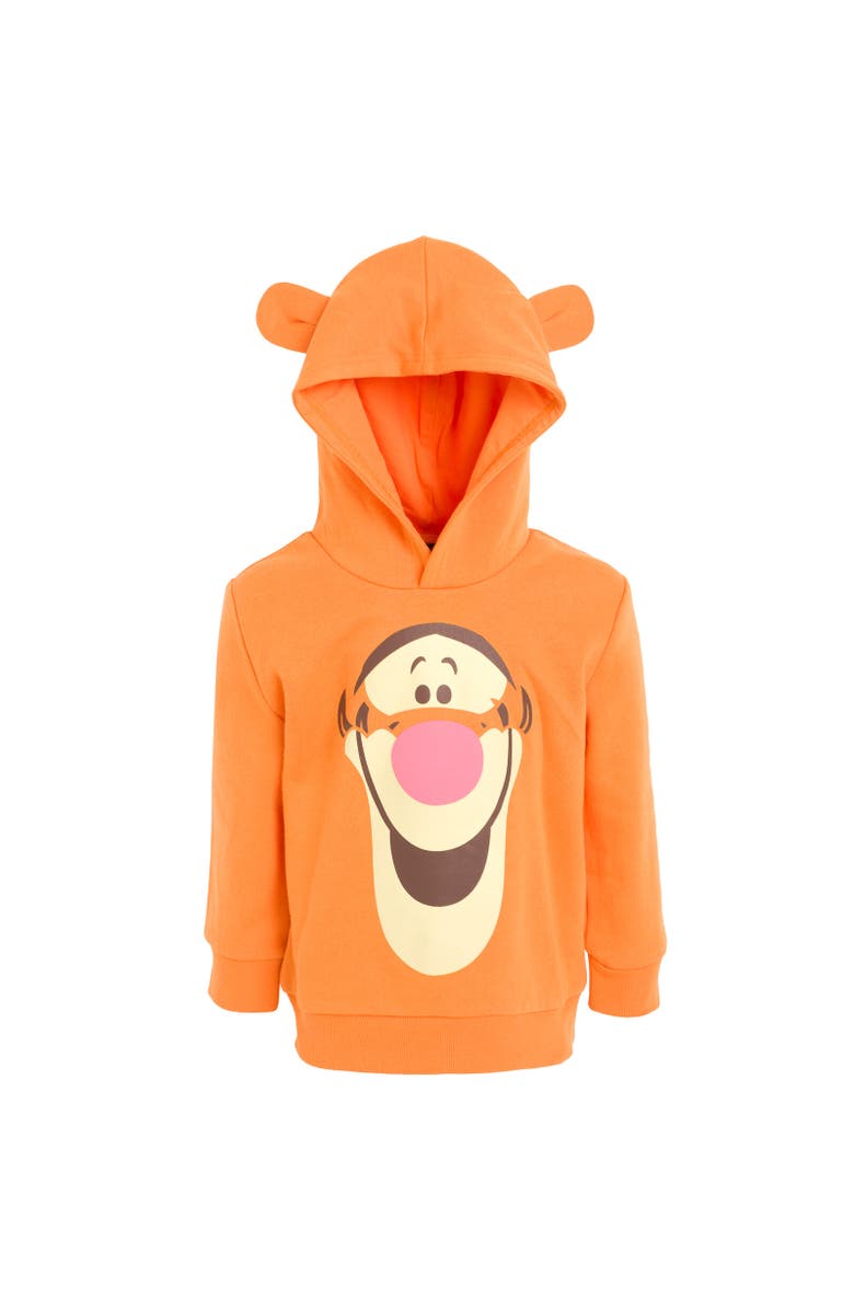 Disney Winnie the Pooh Cosplay Pullover Hoodie, Main, color, Tigger Orange
