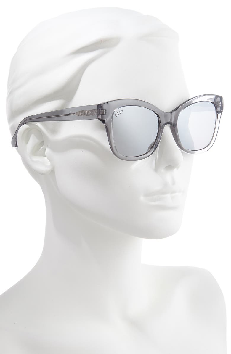 DIFF Skylar 52mm Cat Eye Sunglasses, Alternate, color,