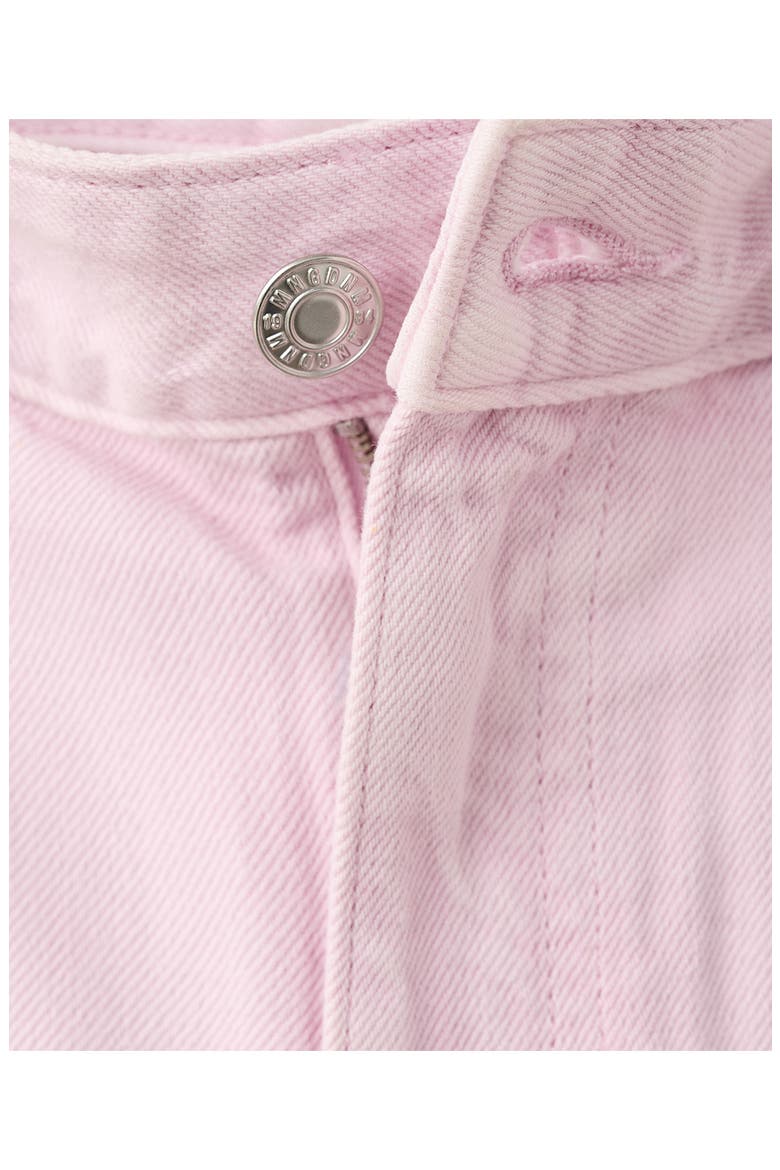 Low Rise Straight Leg Jeans, Alternate, color, PINK
