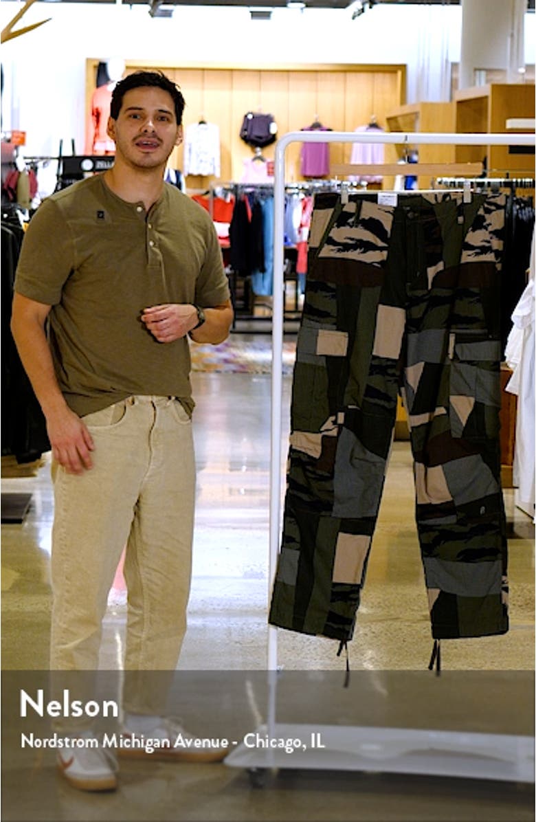 Men's Camo Ripstop Cargo Pants, sales video thumbnail