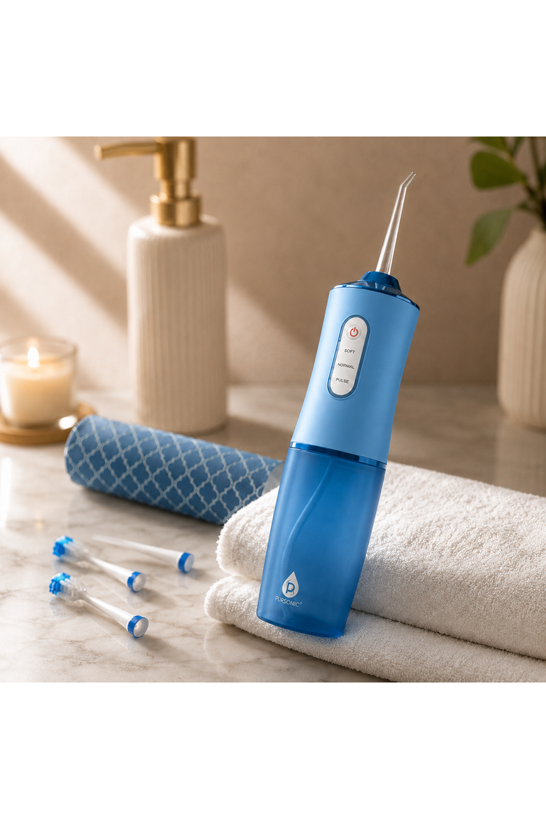 Water Flosser & Portable Sonic Toothbrush, Alternate, color, Blue