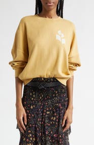 Isabel Marant Étoile Marisans Logo Cotton & Wool Sweater