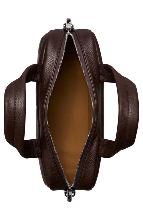 Tory Burch Leather Satchel In Brown