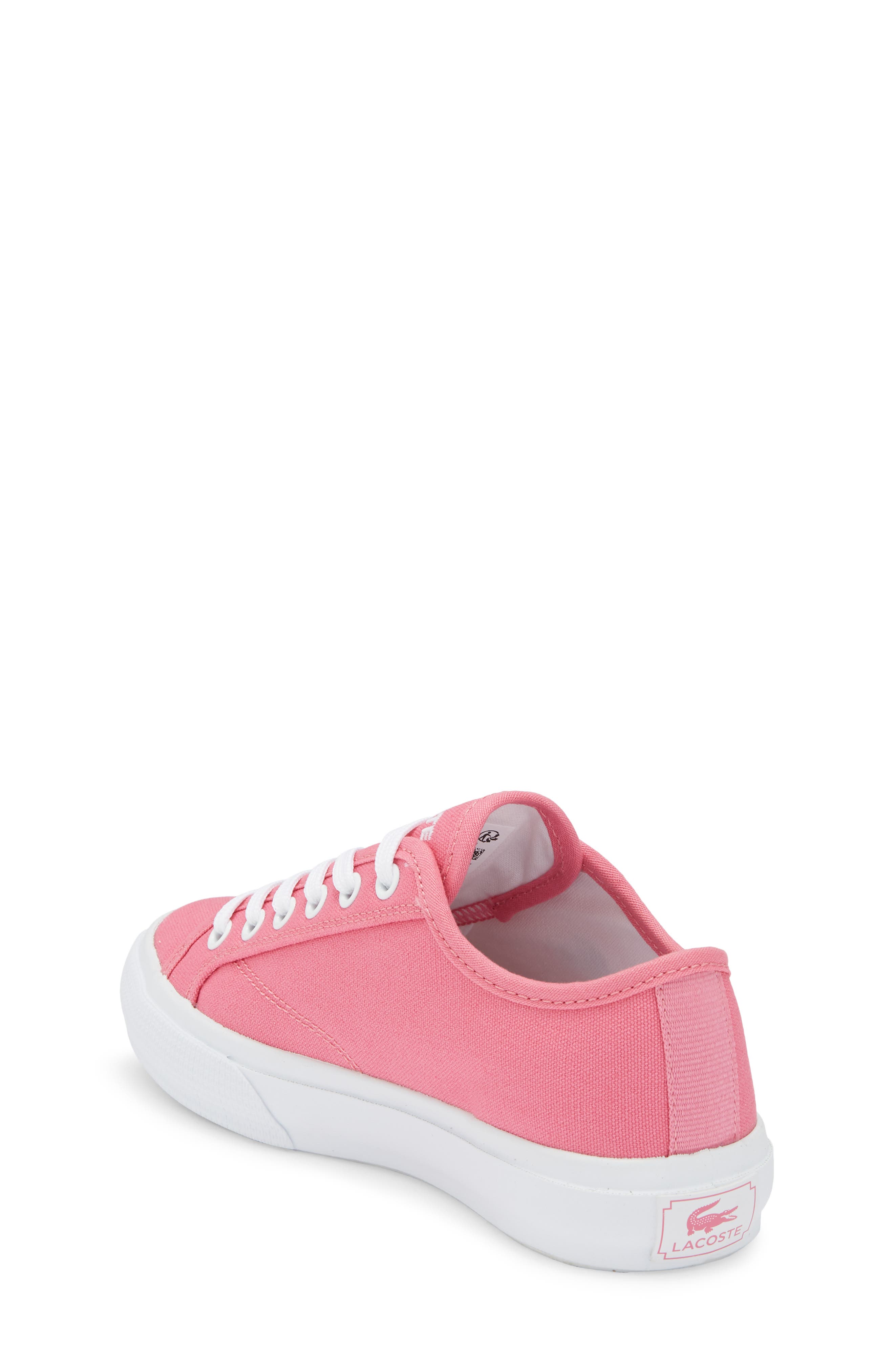 Kids' Backcourt Sneaker, Alternate, color, PINK/ WHITE
