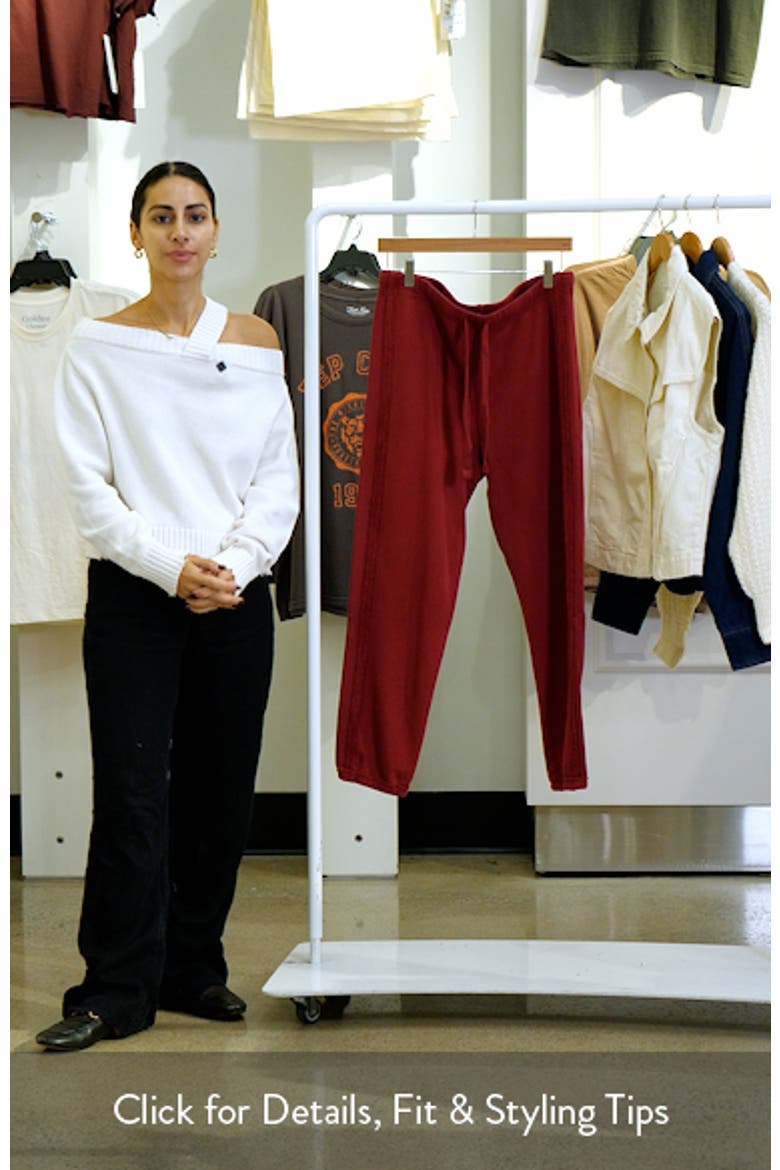Sophie Cotton Joggers video