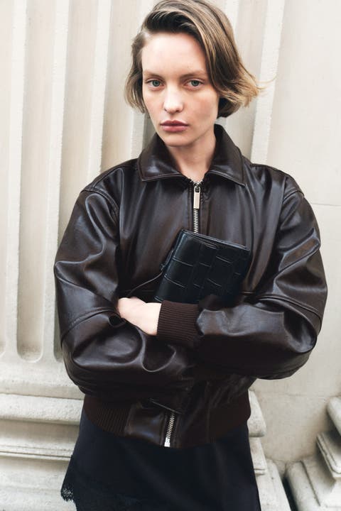 Detachable-collar Coated Jacket