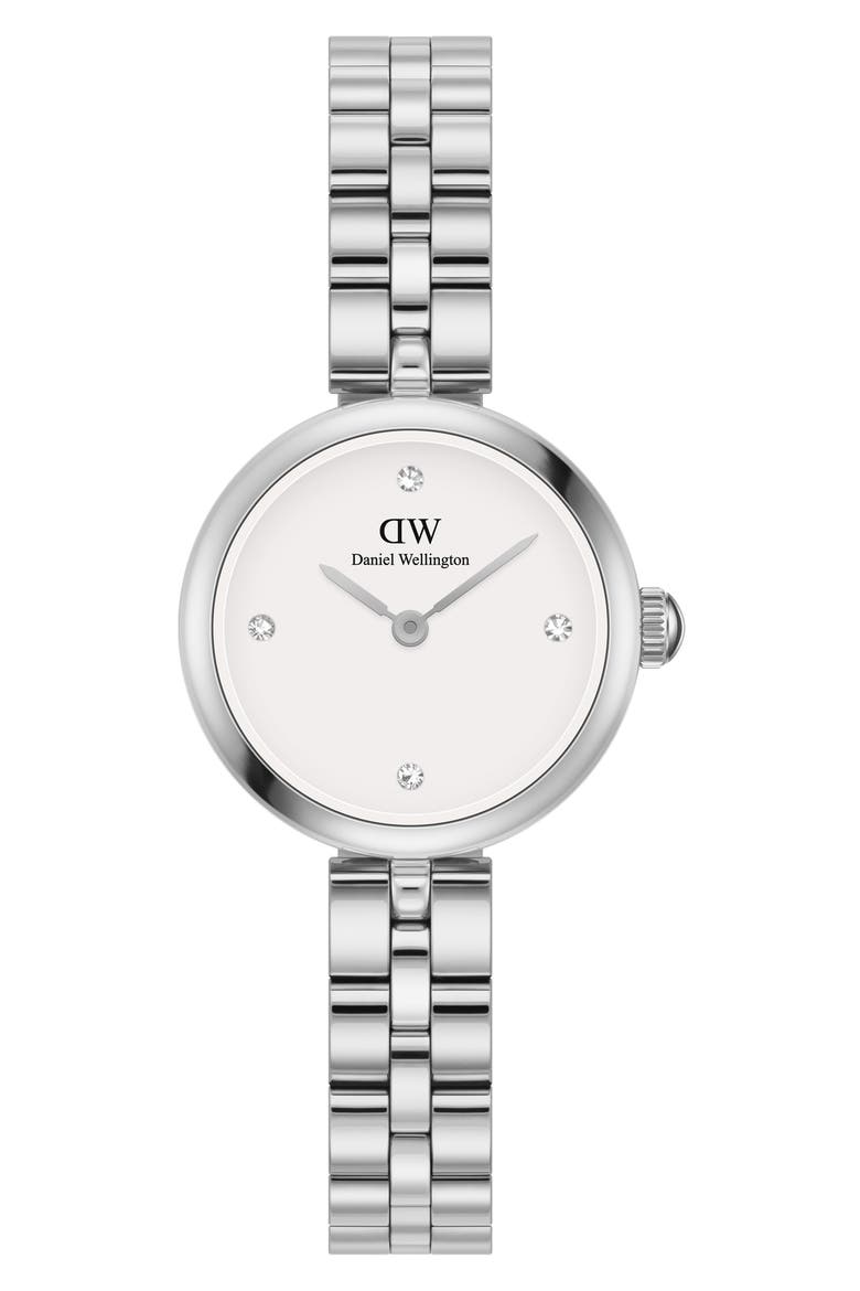 Elan Bracelet Strap Watch, 22mm, Main, color, SILVER