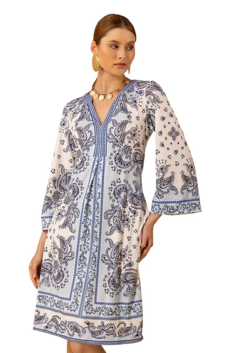 Hale Bob Amaia Jersey Midi Dress, Alternate, color,