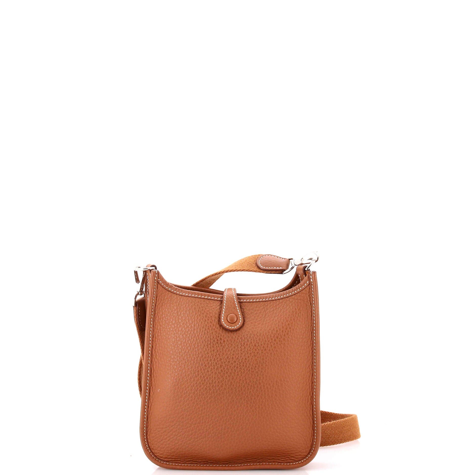 Pre-Owned Hermes Evelyne Bag Gen III Clemence TPM, Alternate, color, Gold