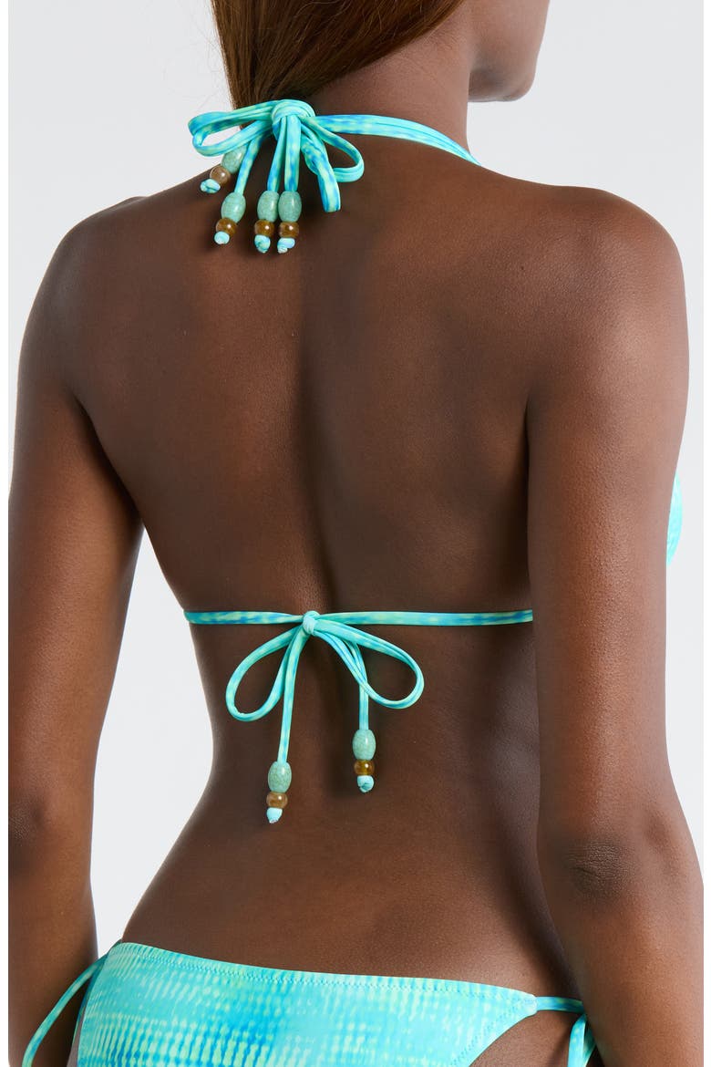 Halter Bikini Top, Alternate, color, SUMMER SEAS