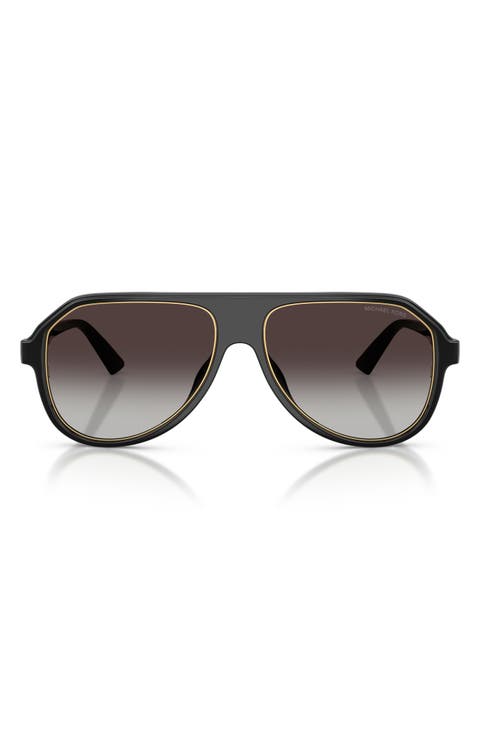 Molokai 59mm Gradient Pilot Sunglasses