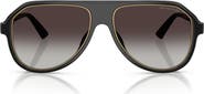 Michael Kors Molokai 59mm Gradient Pilot Sunglasses