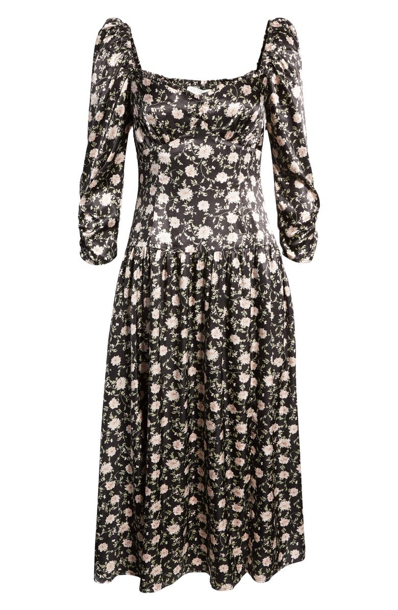 ASTR the Label Puff Sleeve Dress, Alternate, color,