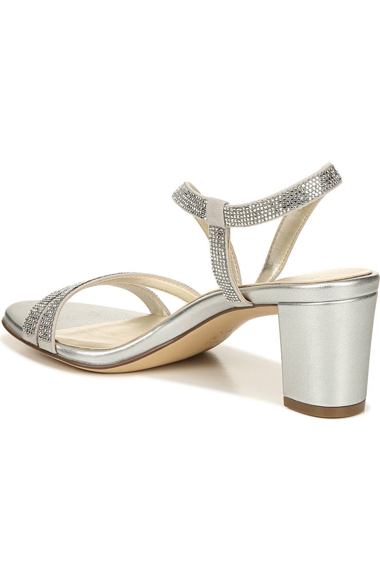 Naturalizer Vanessa Sandal, Alternate, color, Silver