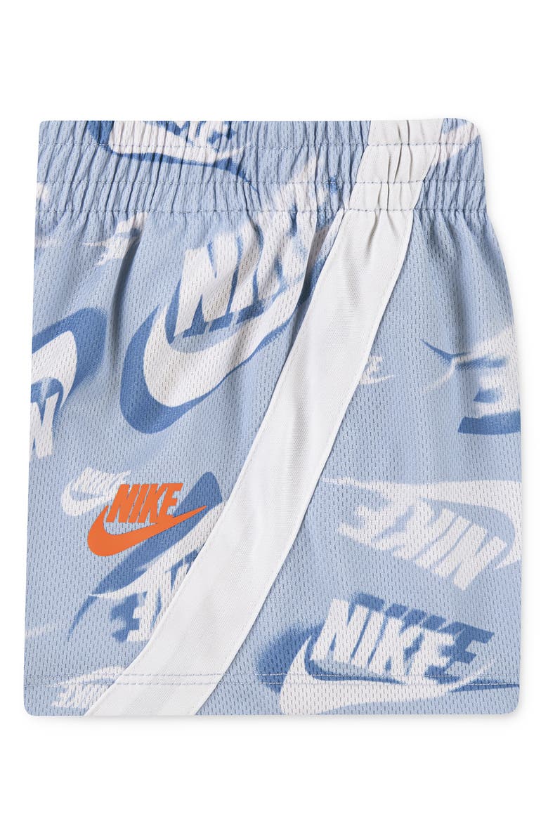 Nike Sportswear Dri-FIT T-Shirt & Mesh Shorts Set, Alternate, color, Psychic Blue