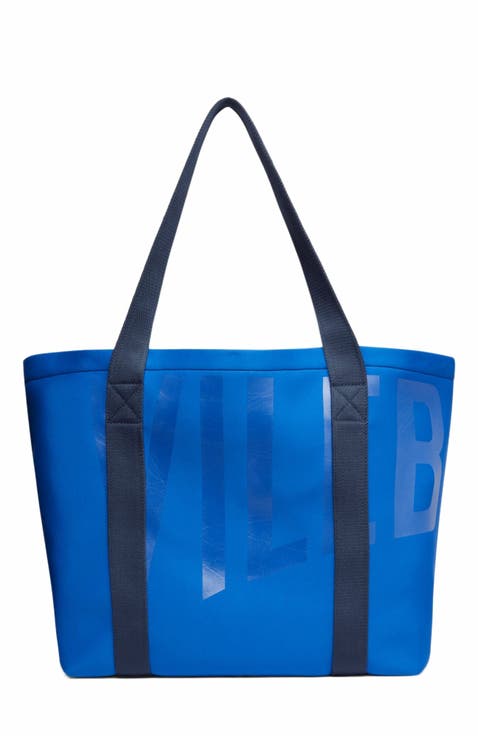 Large Unisex Solid Neoprene Beach Bag