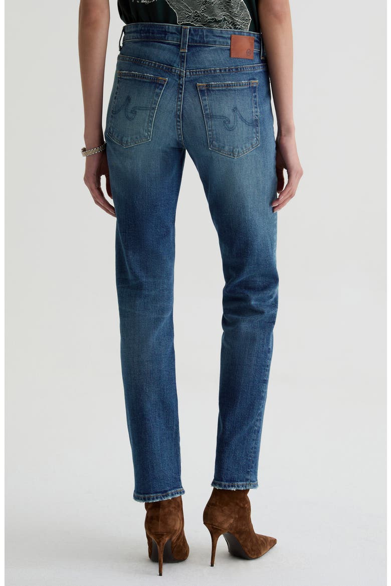 Sandra Low Rise Slim Straight Leg Jeans, Alternate, color, 10 YEARS ILLIAD