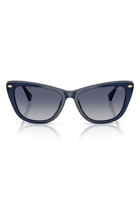 57mm Cat Eye Sunglasses