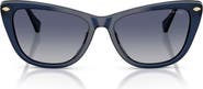 Ralph Lauren 57mm Cat Eye Sunglasses