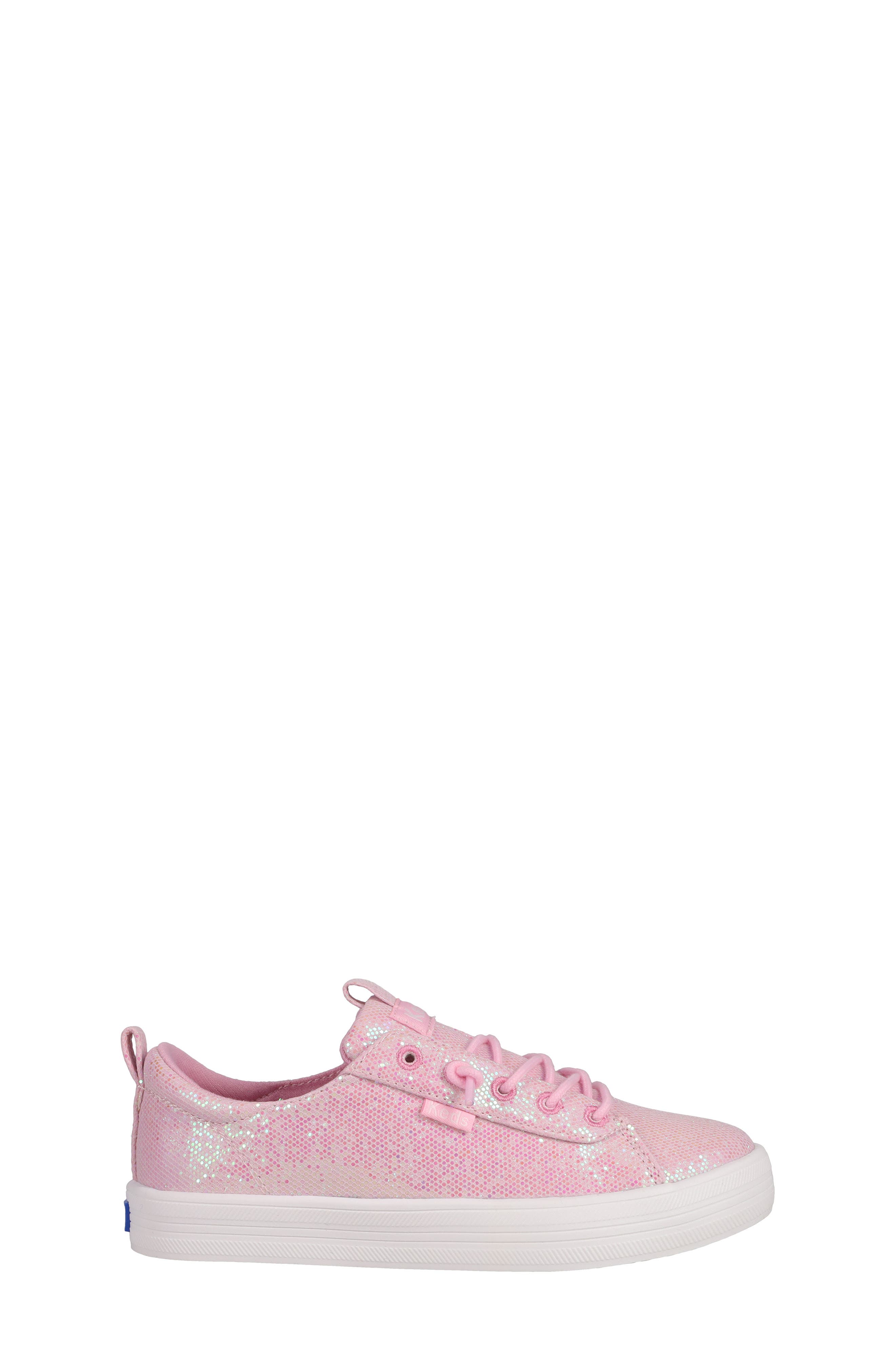 Kids' Kara Slip On Sneaker, Alternate, color, PINK GLITTER
