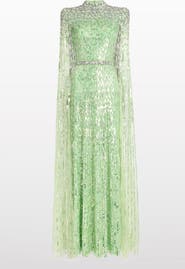 Jenny Packham Opera Embellished Maxi Dress