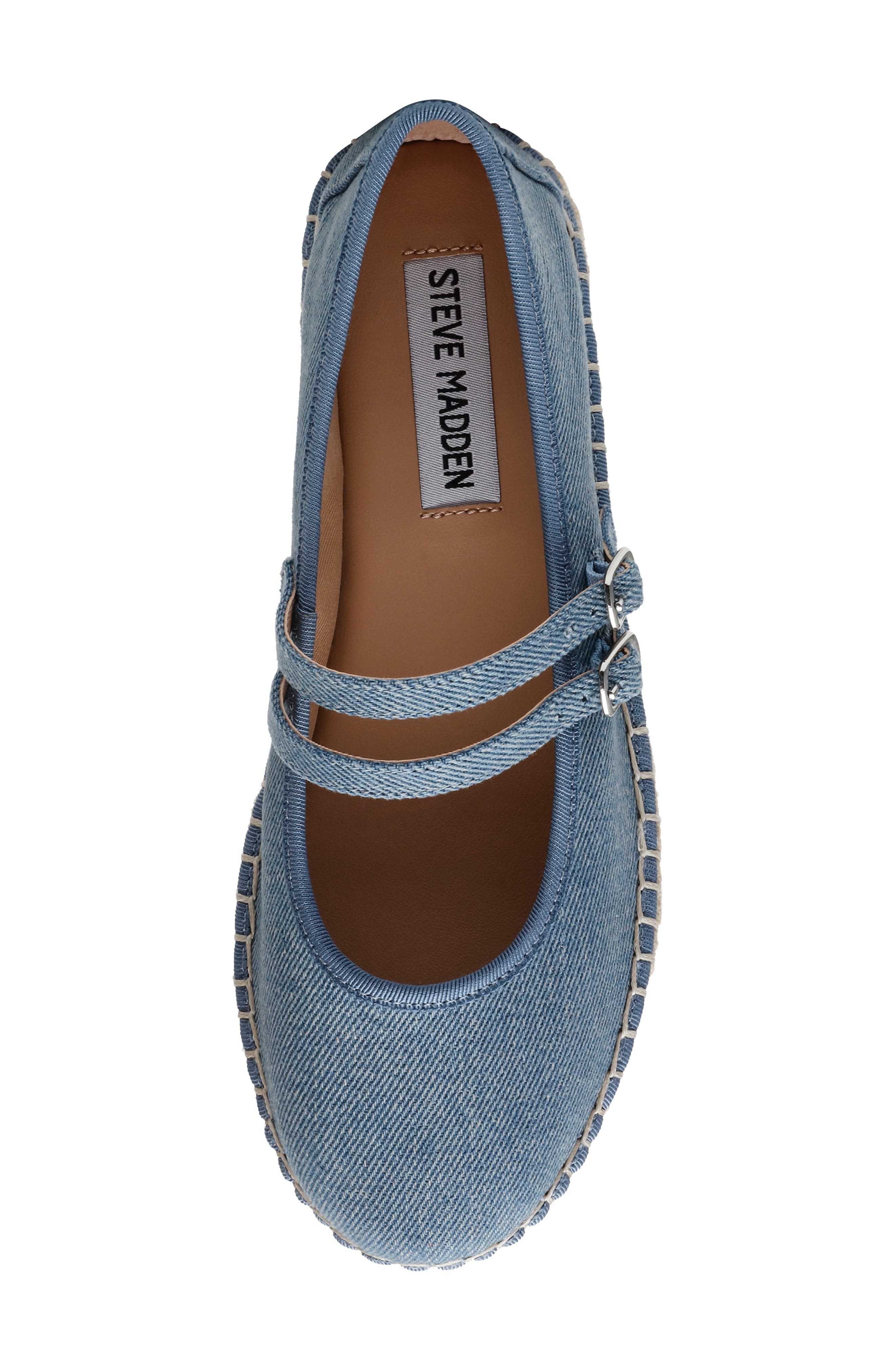 Brinn Mary Jane Platform Espadrille, Alternate, color, DENIM FABRIC