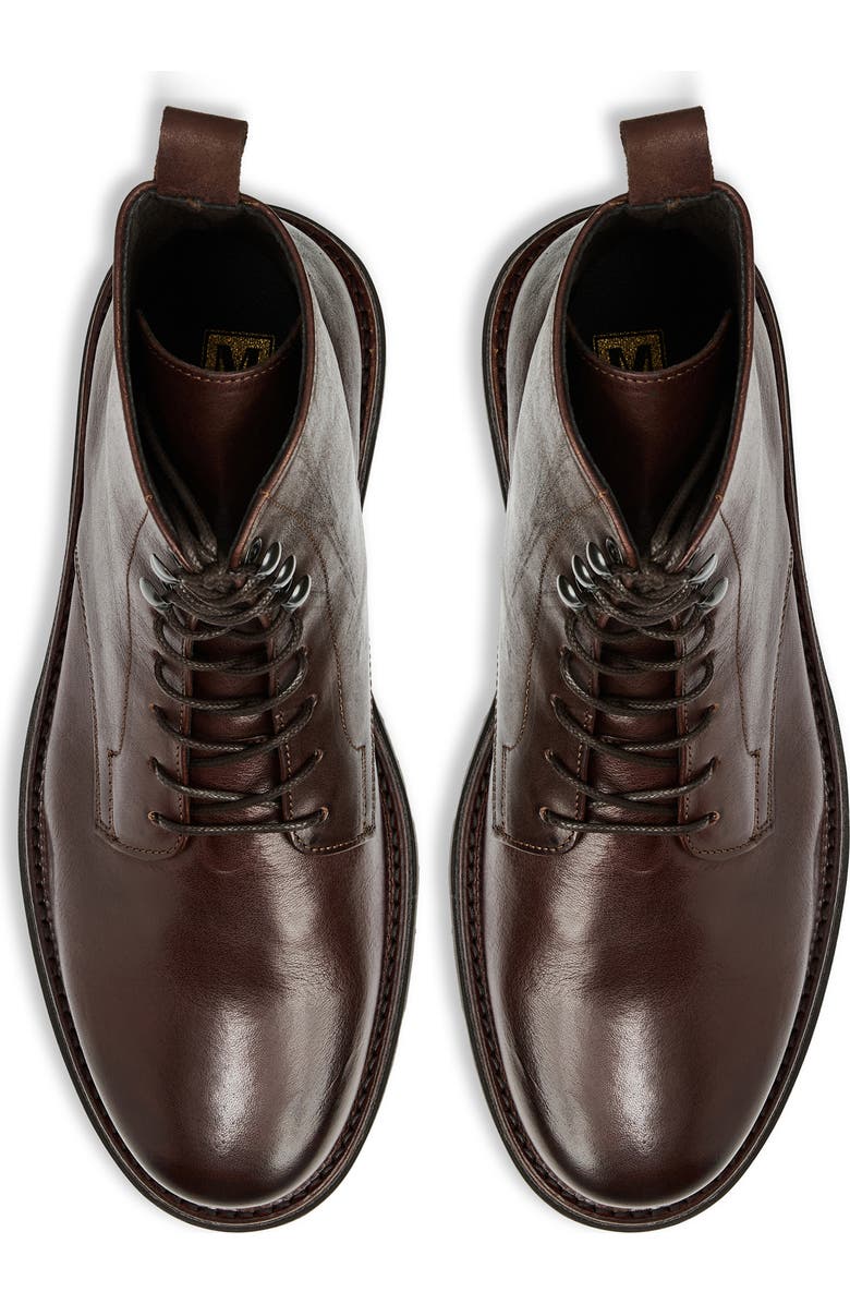 Bruno Magli Malibu Lug Sole Boot, Alternate, color, Dark Brown