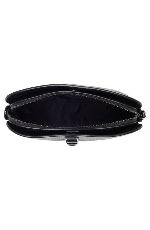 Rebecca Minkoff Darren Small Dome Crossbody Bag In Black