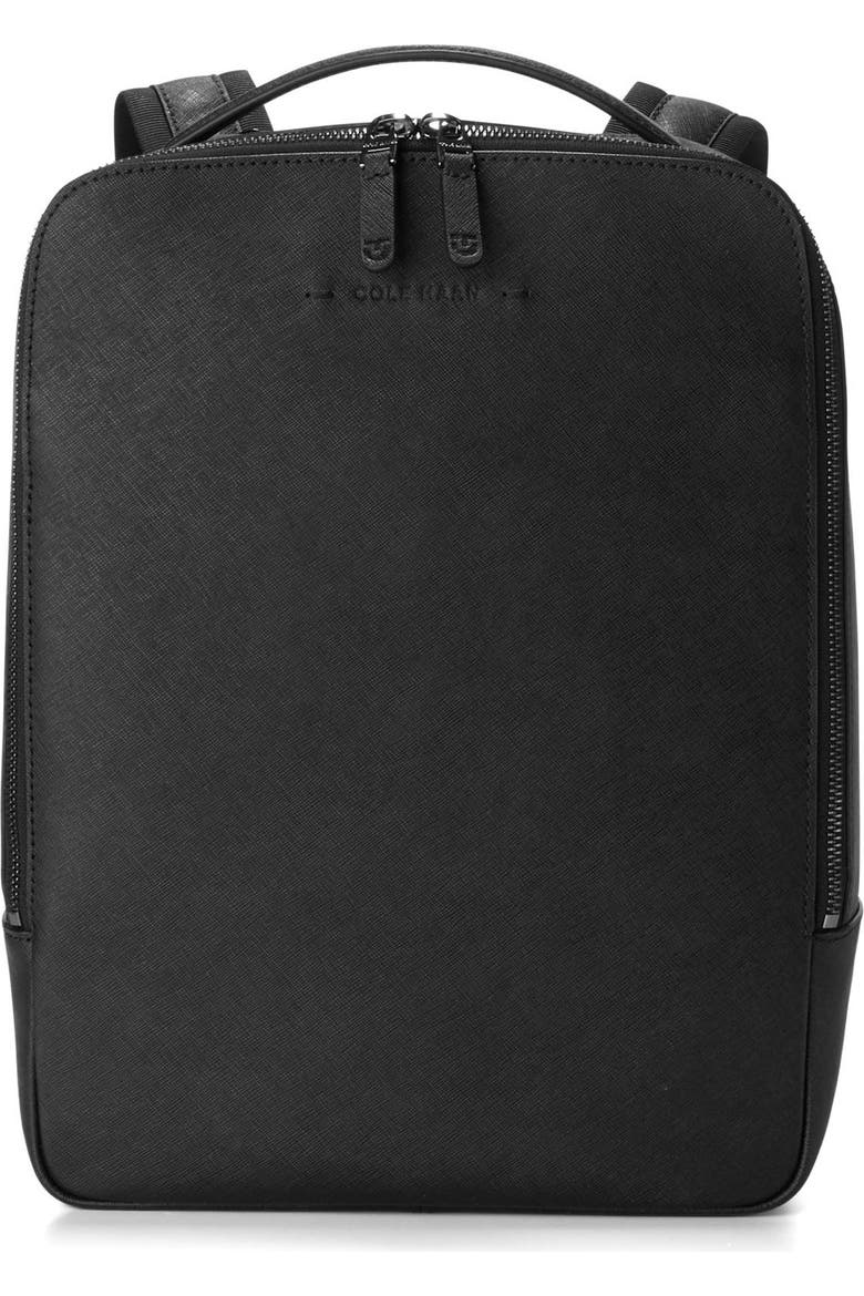 cole haan harlow leather backpack Men's Cortlandt in Blue Exterior trolly pass through for travel ease Handbag Cole Haan Harlow Saudi
