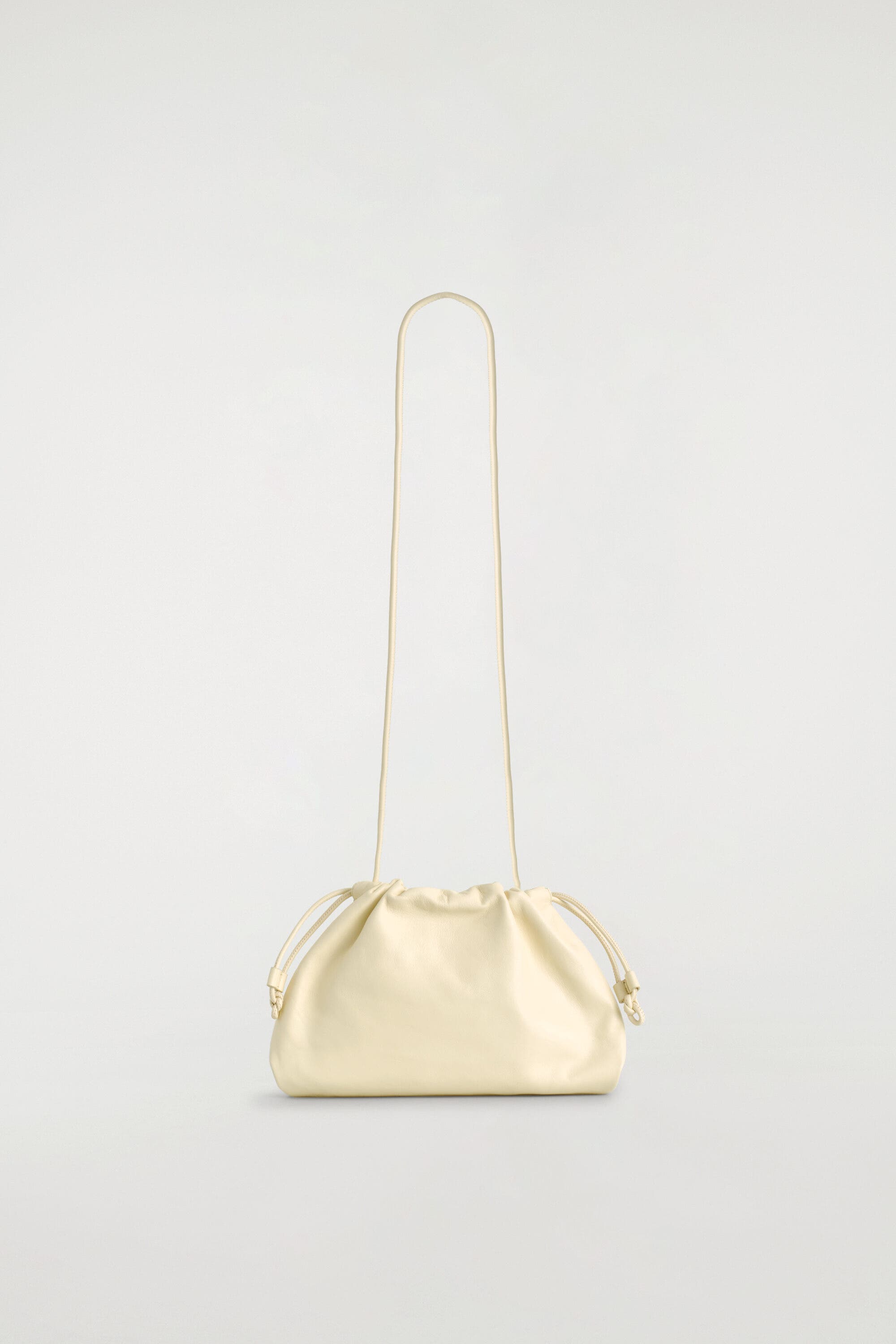 Mini Cavatelli Clutch Bag - Leather, Main, color, BUTTER YELLOW