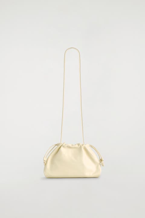 Mini Cavatelli Clutch Bag - Leather