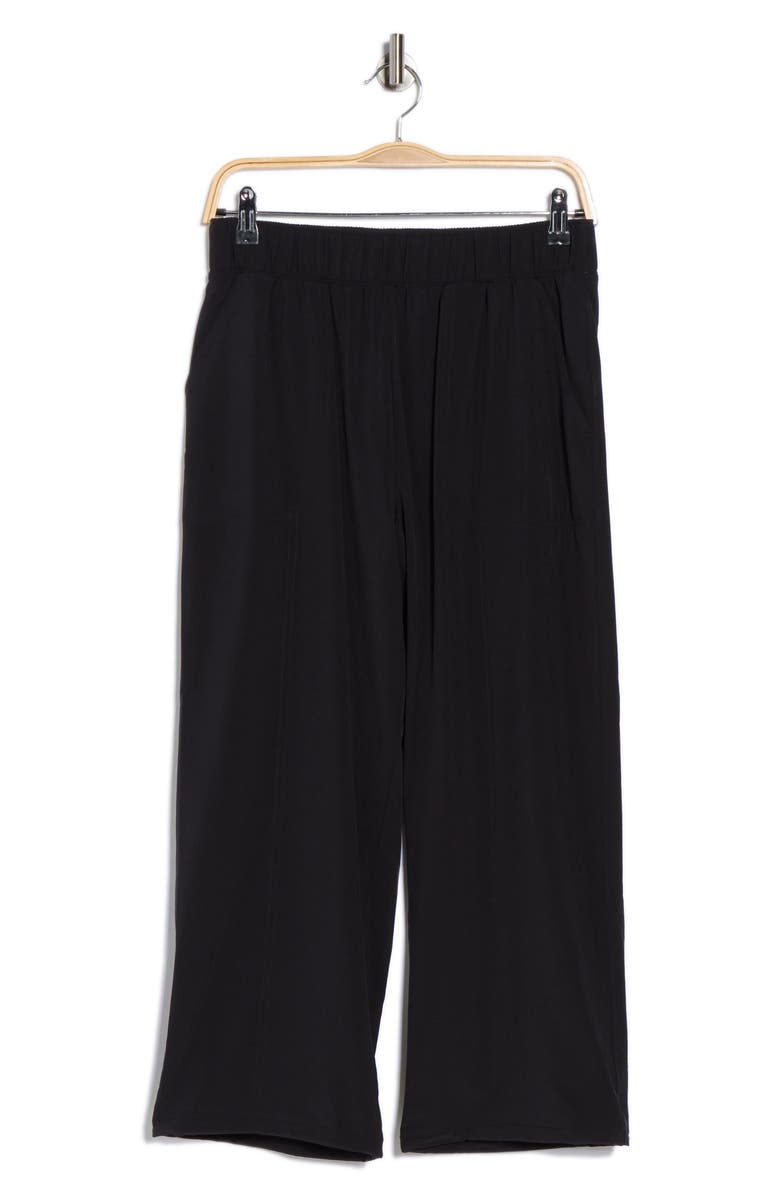 Z by Zella Interval Utility Crop Pants, Alternate, color, Black