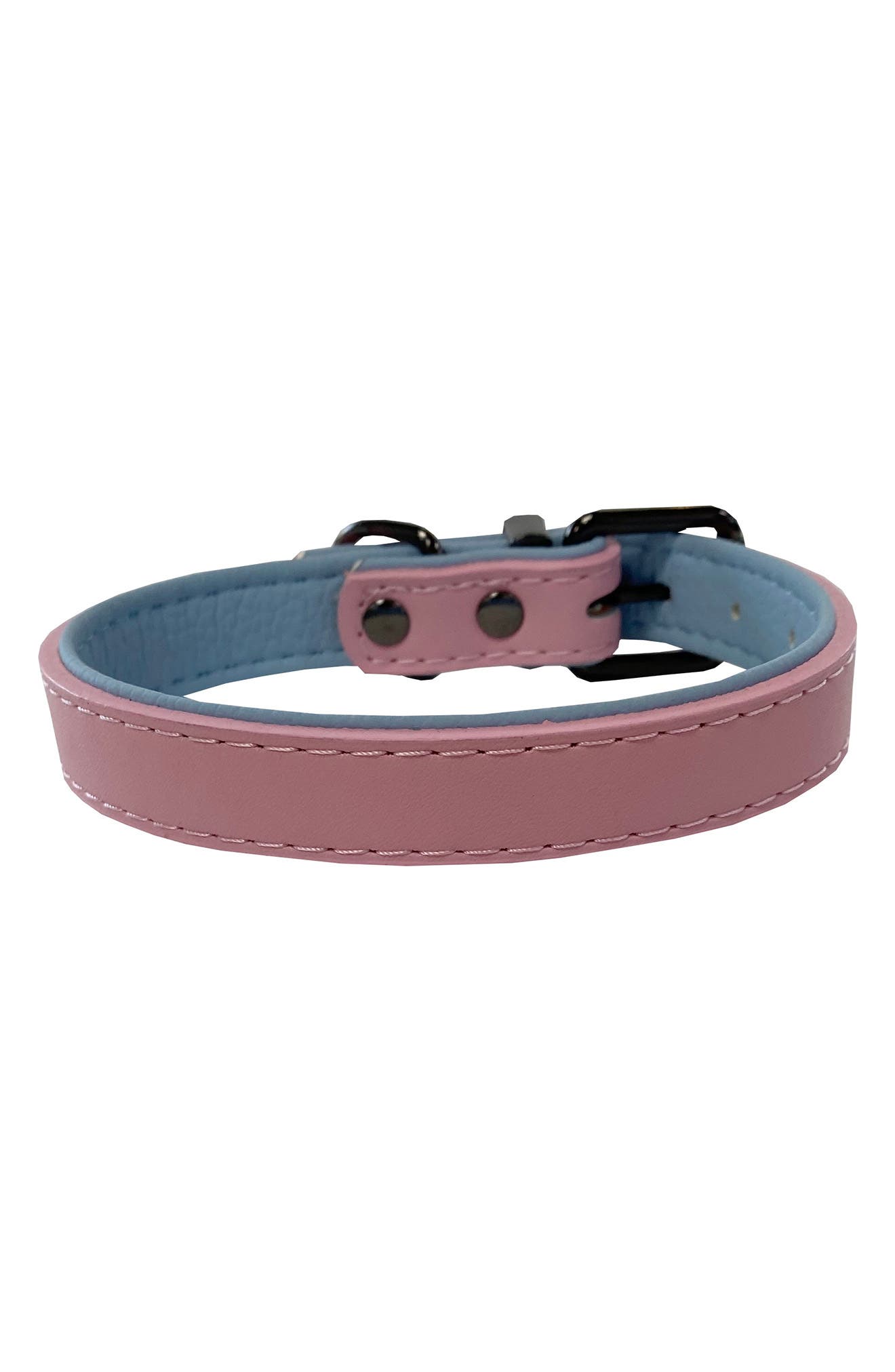 DOGS OF GLAMOUR Atelier Luxury Bubble Gum Dog Collar | Nordstromrack